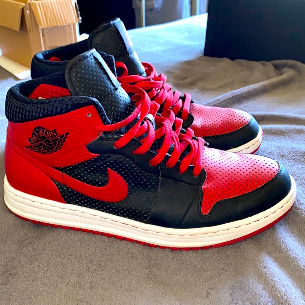 Jordan Alpha 1 Varsity Red size 12